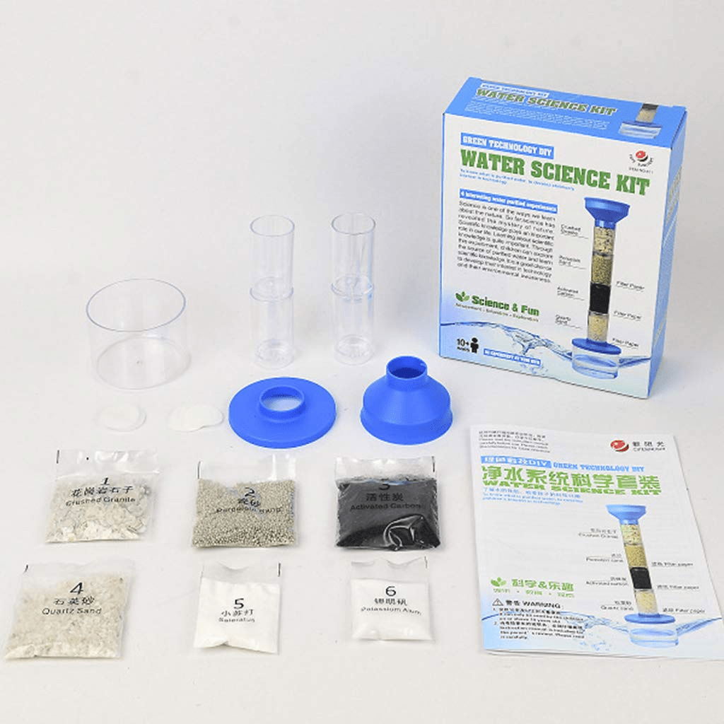 DIY Water Purification Science Kit for Kids