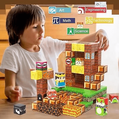 Minecraft Magnetic Building Blocks