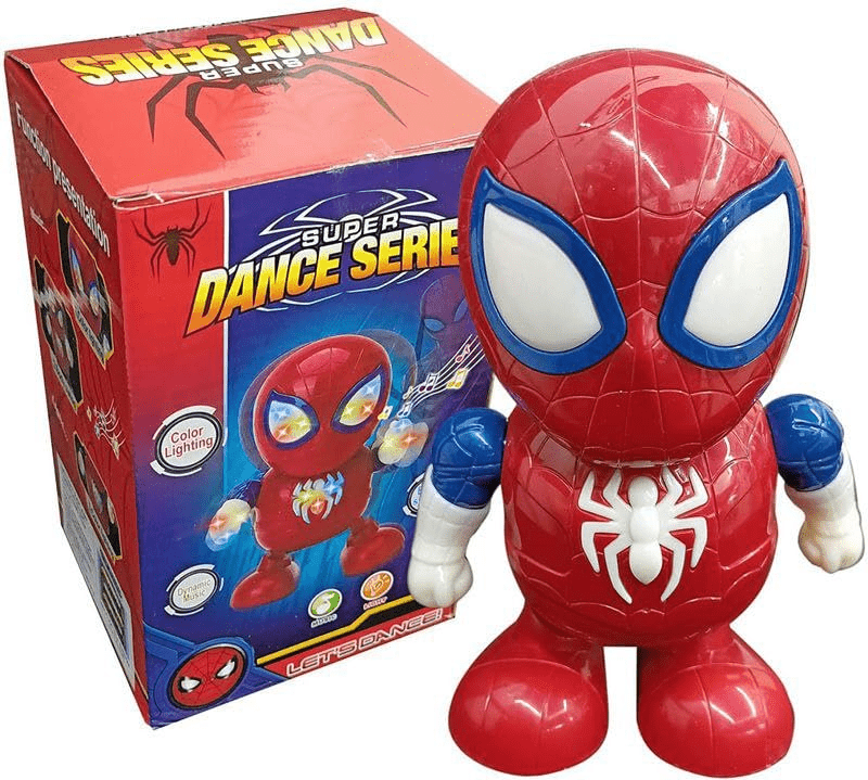 Dancing Spider-Man Toy with Lights & Music for Kids