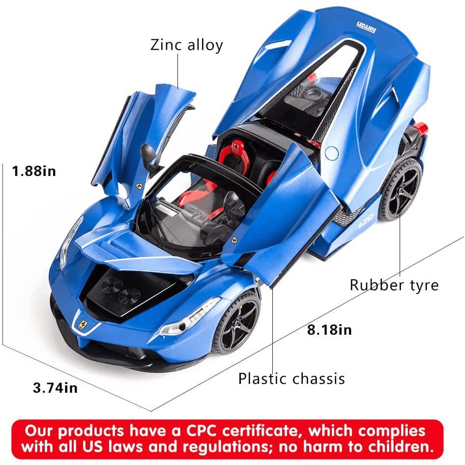 Ferrari Diecast Sports Car Collection For Kids & Adults