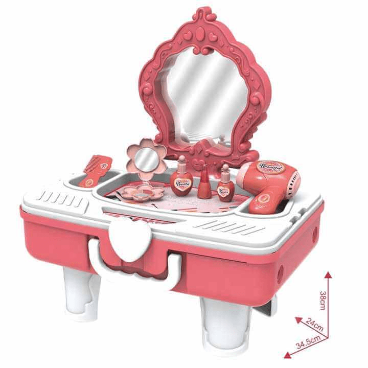2 in 1 Draw-Bar Box Dressing Table Toys