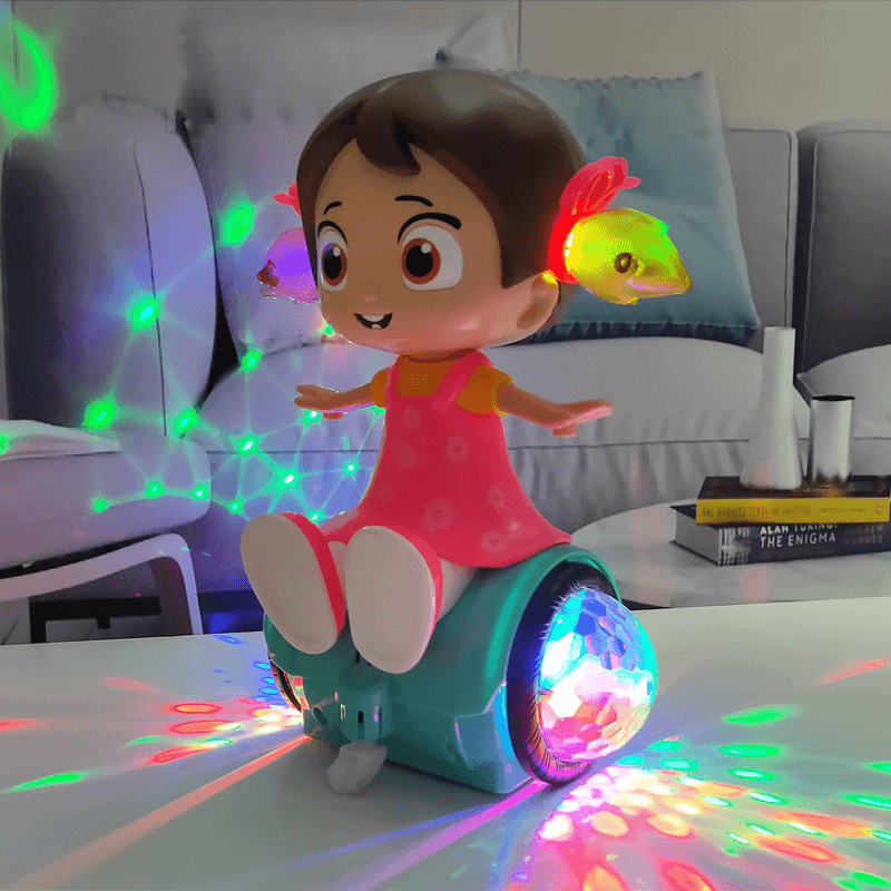 Electric Doll Toy With Lights & Music For Girls