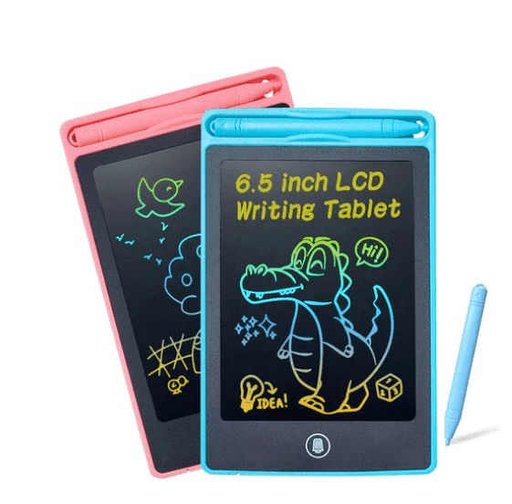 6.5" LCD Writing Tablet Multicolor Screen Writing Erasable Writing Board