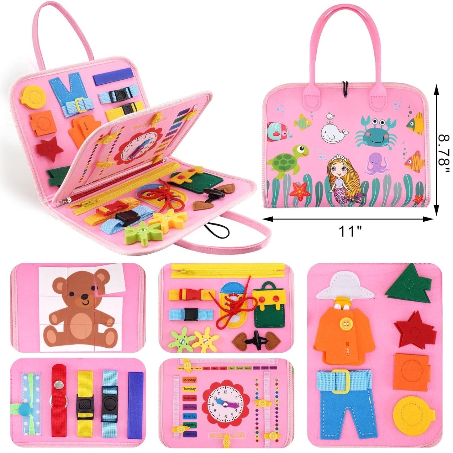 Kids Educational Busy Book