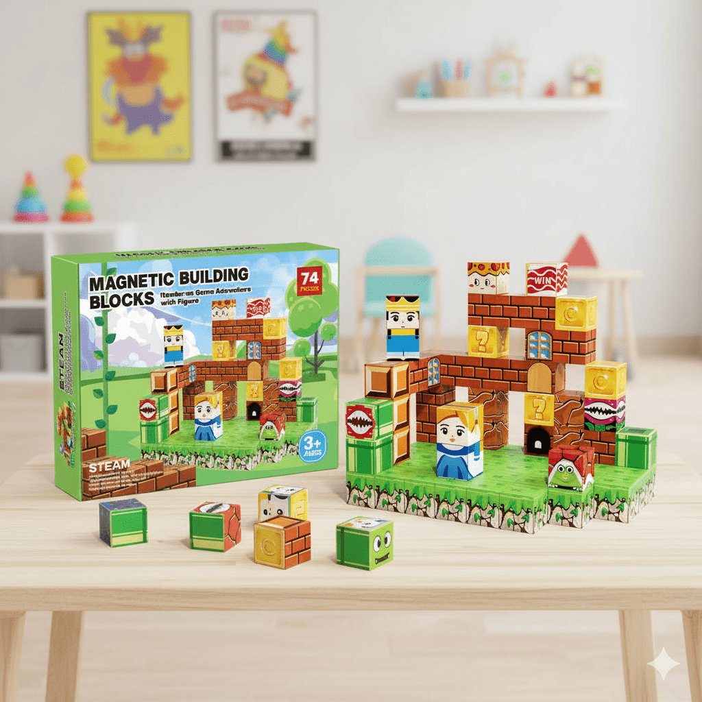 Minecraft Magnetic Building Blocks