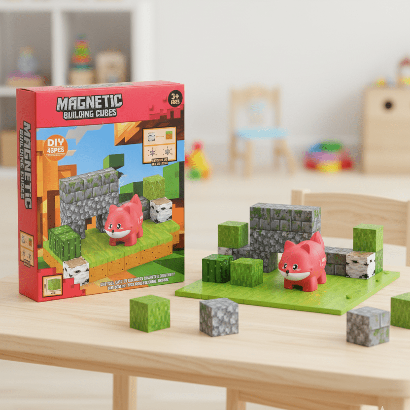 Minecraft Magnetic Building Blocks